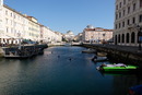 Der Canale Grande in Trieste